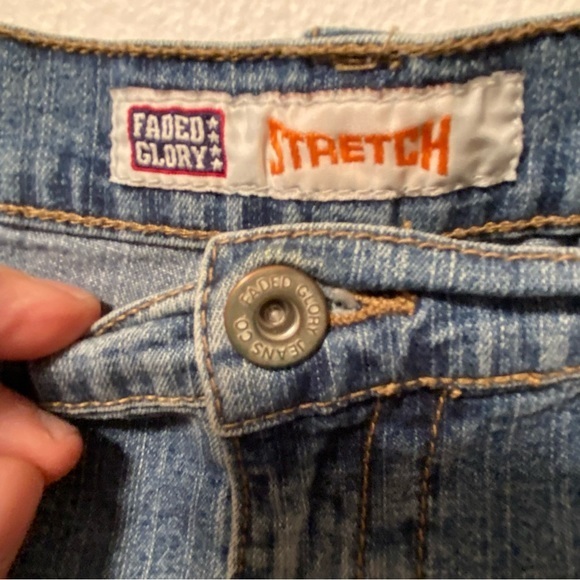 Faded Glory Shorts Women’s Size‎ 18 Denim Stretch Medium Wash - Picture 6 of 8